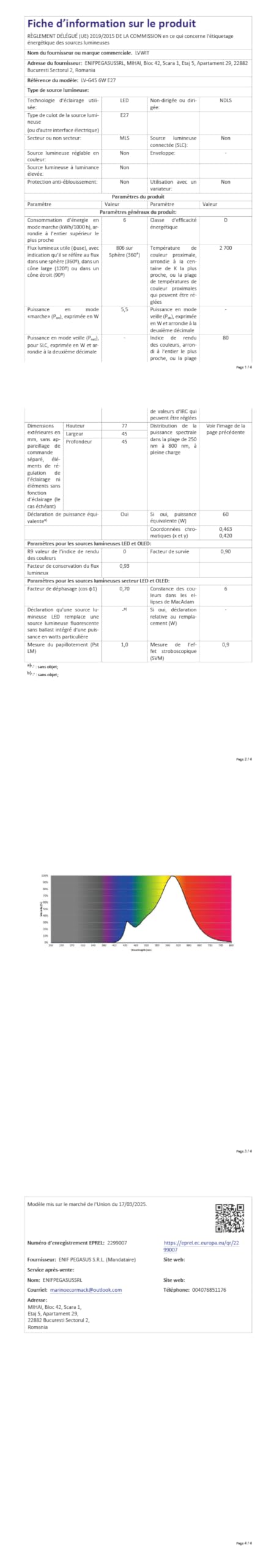 Ampoule E27 Philips LED 7.5 W éclairage intérieur 806 lm durable