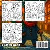 The world in color Christmas: Simple & Cute Coloring book #1