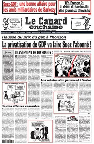 Le Canard Enchaine C-W Les Dossiers Du Canard