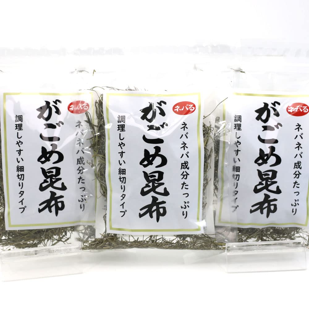 Amazon | 納谷商店 納豆こんぶ がごめ昆布 細切り 30g×3袋セット (E