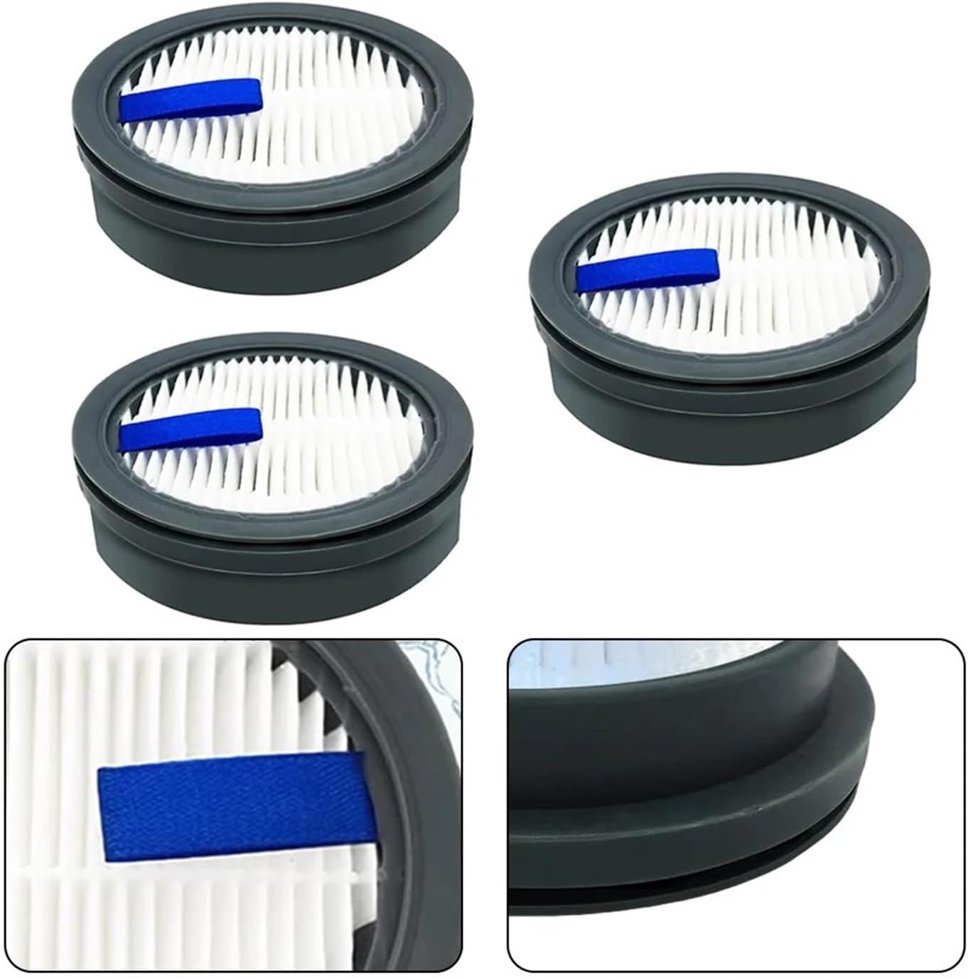 1pc High-Density Filter，Compatible For Afoddon， A200PRO，Compatible For NEQUARE，S12 S25 S26 Cordless Vacuum Cleaner Parts Household Cleaning Tools(SET2)