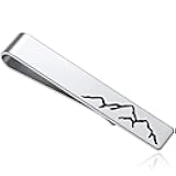 Mountain Tie Bar - Groomsmen Tie Bar Outdoor Enthusiast - Adventure Tie Clip - Explore Tie Clip - Graduation Gift for Him - Gift for Boyfriend