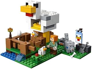 Minecraft The Chicken Coop 21140 Building Kit , 84 months to 168 months(198 Pieces)