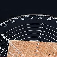 Vista 4 de 8 "redondo centro buscador brújula dibujo fabricante, torno de torneado de madera herramientas accesorios herramienta círculo carpintería