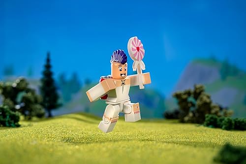 Miniatura 5 de Roblox Colección Avatar Shop Series - Paquete de figuras de emergencia de marca de tocino incluye artículo virtual exclusivo