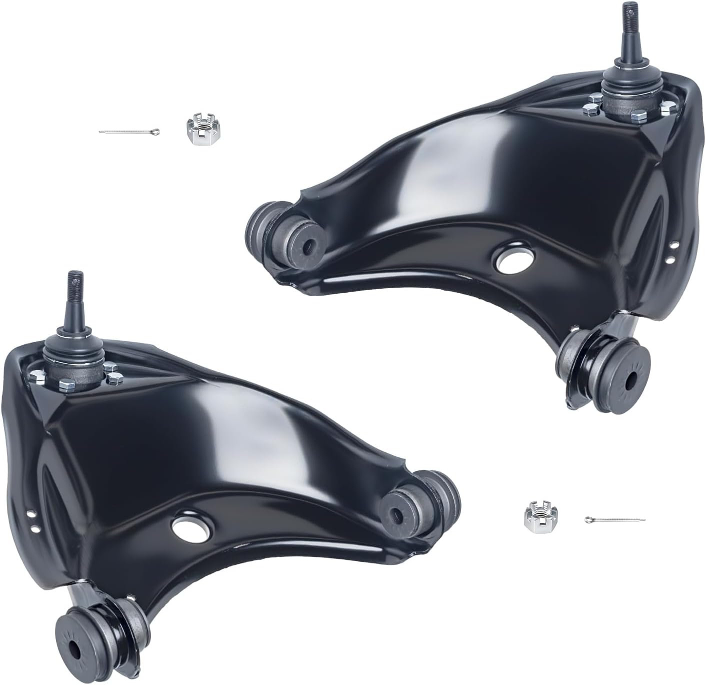 TUCAREST 2Pcs K620160 K620161 Left Right Front Upper Control Arm and Ball Joint Assembly Fit For 1988-1999 Chevy G-MC C1500 C2500, 96-02 Savana Express 1500 2500, 95-99 Tahoe Yukon Suspension