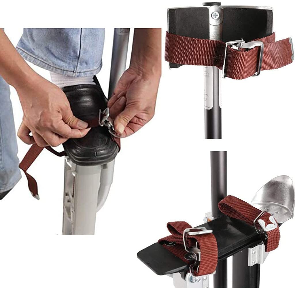 Zancos para Pintura Altura Ajustable 14 – 47Inch Pulgadas Zancos de Aleación de Aluminio para Yeso Profesionales Trabajo para Pintura Decoración Techo 60-100cm