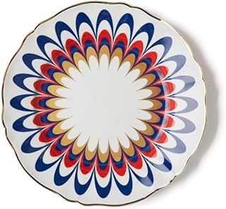 Bitossi Home Plato llano Flora Porcelana