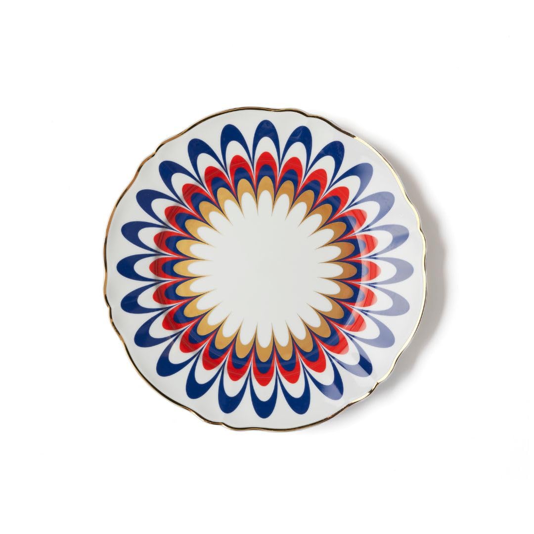 BITOSSIHome Flora Porcelain Dinner Plate