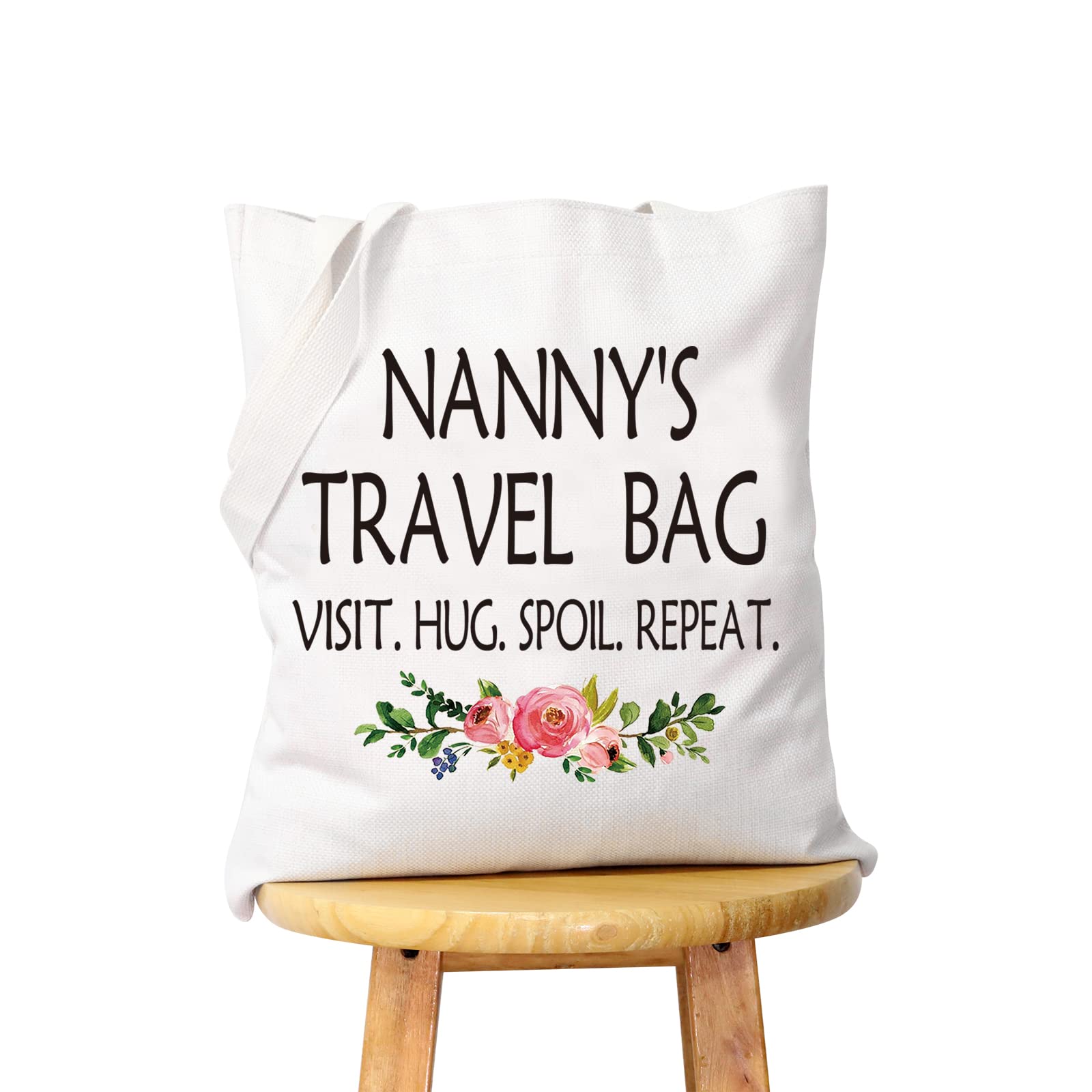 WCGXKO Nanny Travel Toiletry Bag - Mother's Day Gift for Grandma from Grandchildren