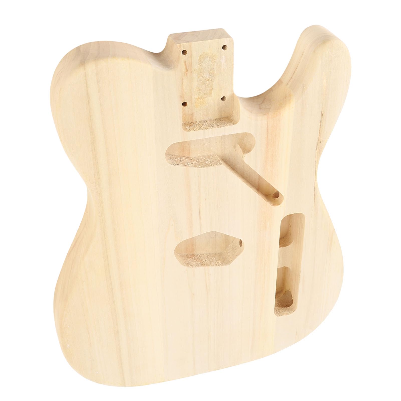 Korpus Gitary Elektrycznej z Drewna Orzechowego, Niedokończony, Gotowy do Dostosowania, Idealny do Projektów DIY Telecaster i Stratocaster