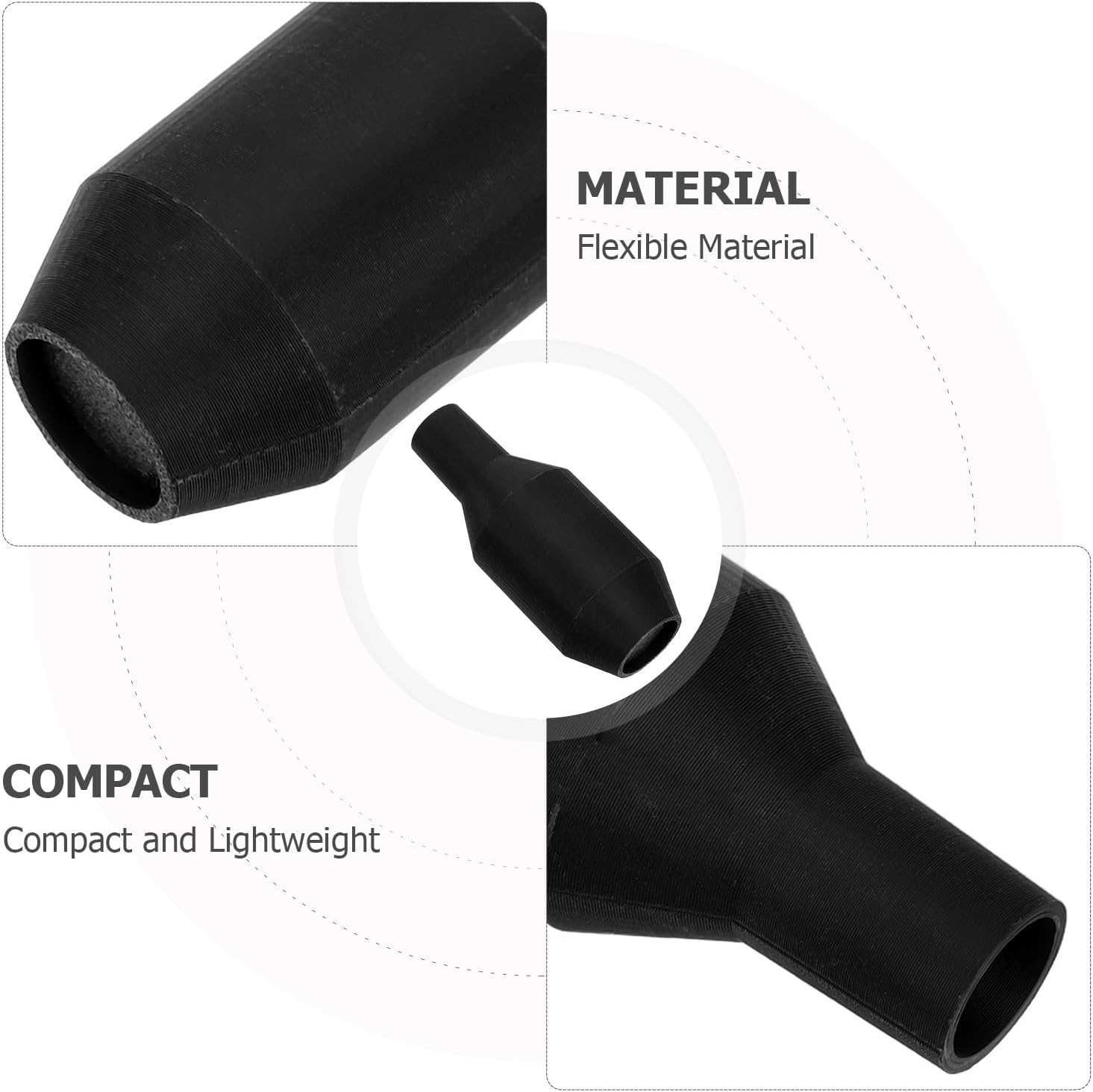 10pcs Garden Hose Siphon Attachment, Low Flow Resistance Pla image 3