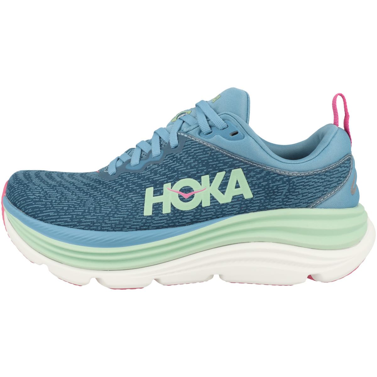 Hoka W Gaviota 5 womens Gymnastics Shoe 40 EU Alpine Blue Jadeite