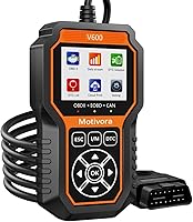 Motivora V600 OBD2 Scanner: 50K+ DTC Solutions, Read/Clear Engine Codes, I/M Readiness for 1996+ Vehicles