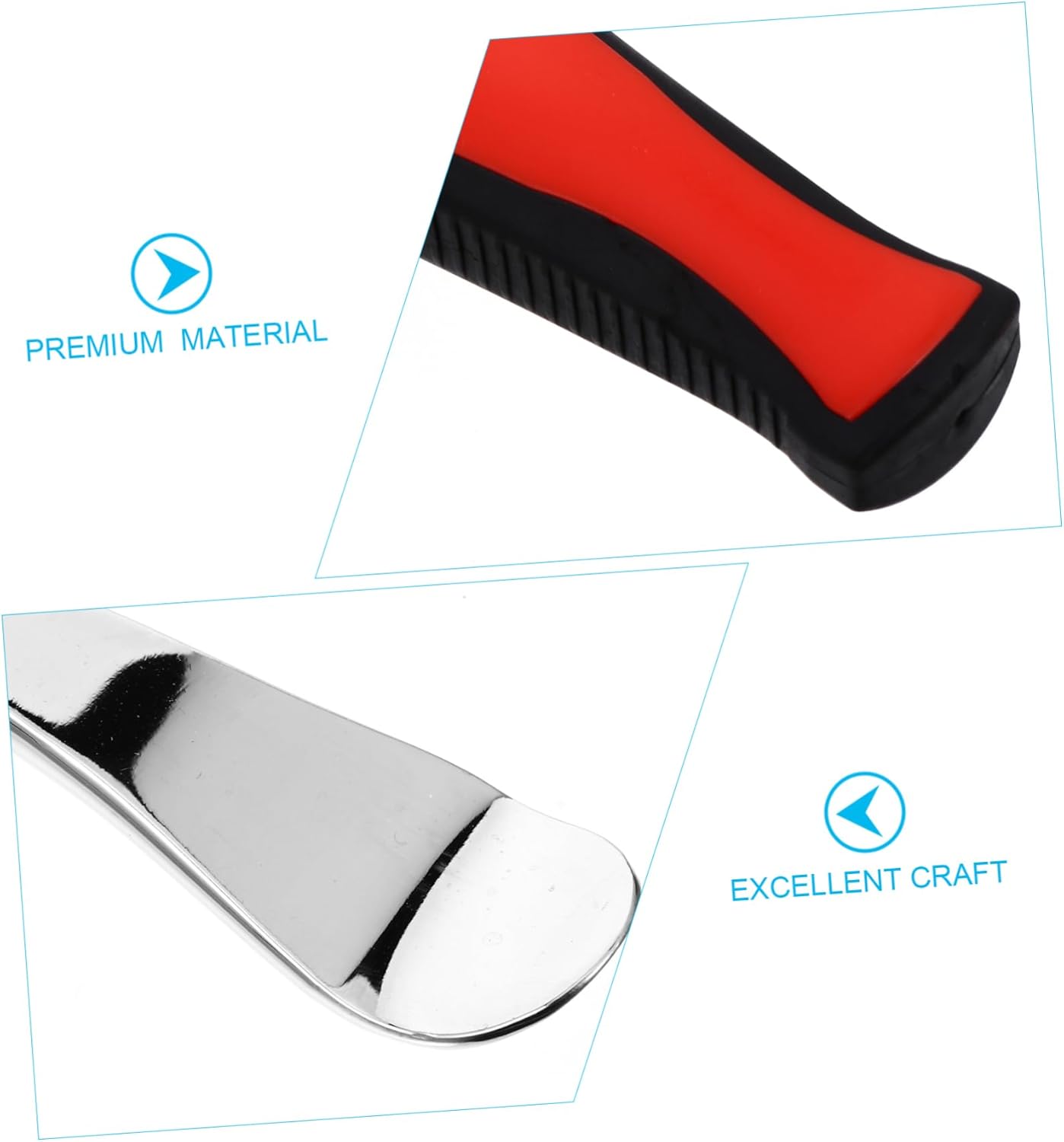 Cabilock 1set Motorcycle Tire Lever Tool Kit Set Rim Protectors for Safe Tire Change and Repair Heavy Duty Design for and Motorbikes