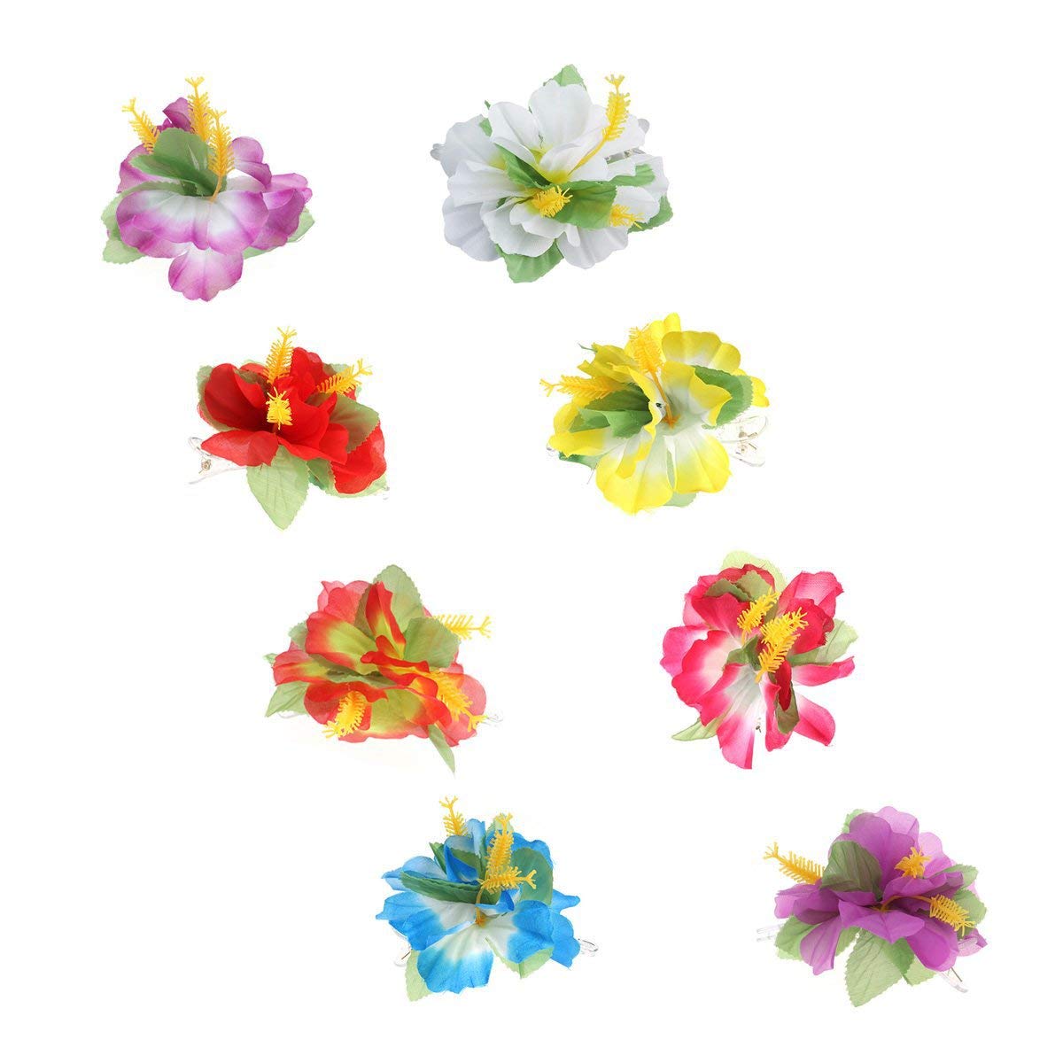 FERMAGLIO PER CAPELLI FIORE KANZASHI 12 PETALI LILLA REGALO DI NATA... | su