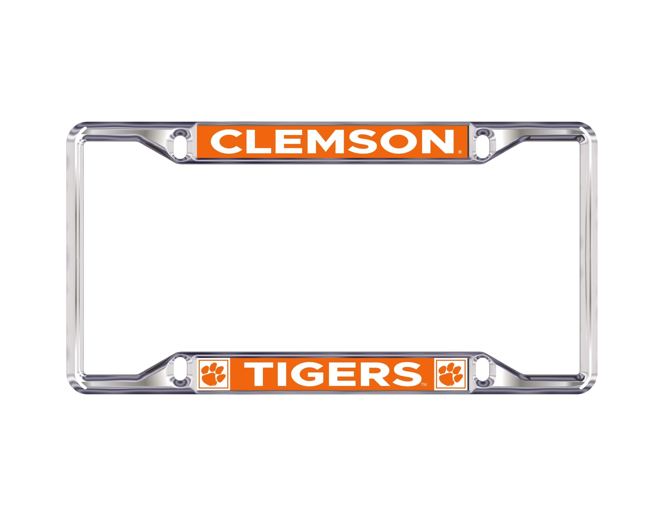 DecorvoDecorvo Clemson License Plate Frame - Clemson Tigers Car Truck Accessory