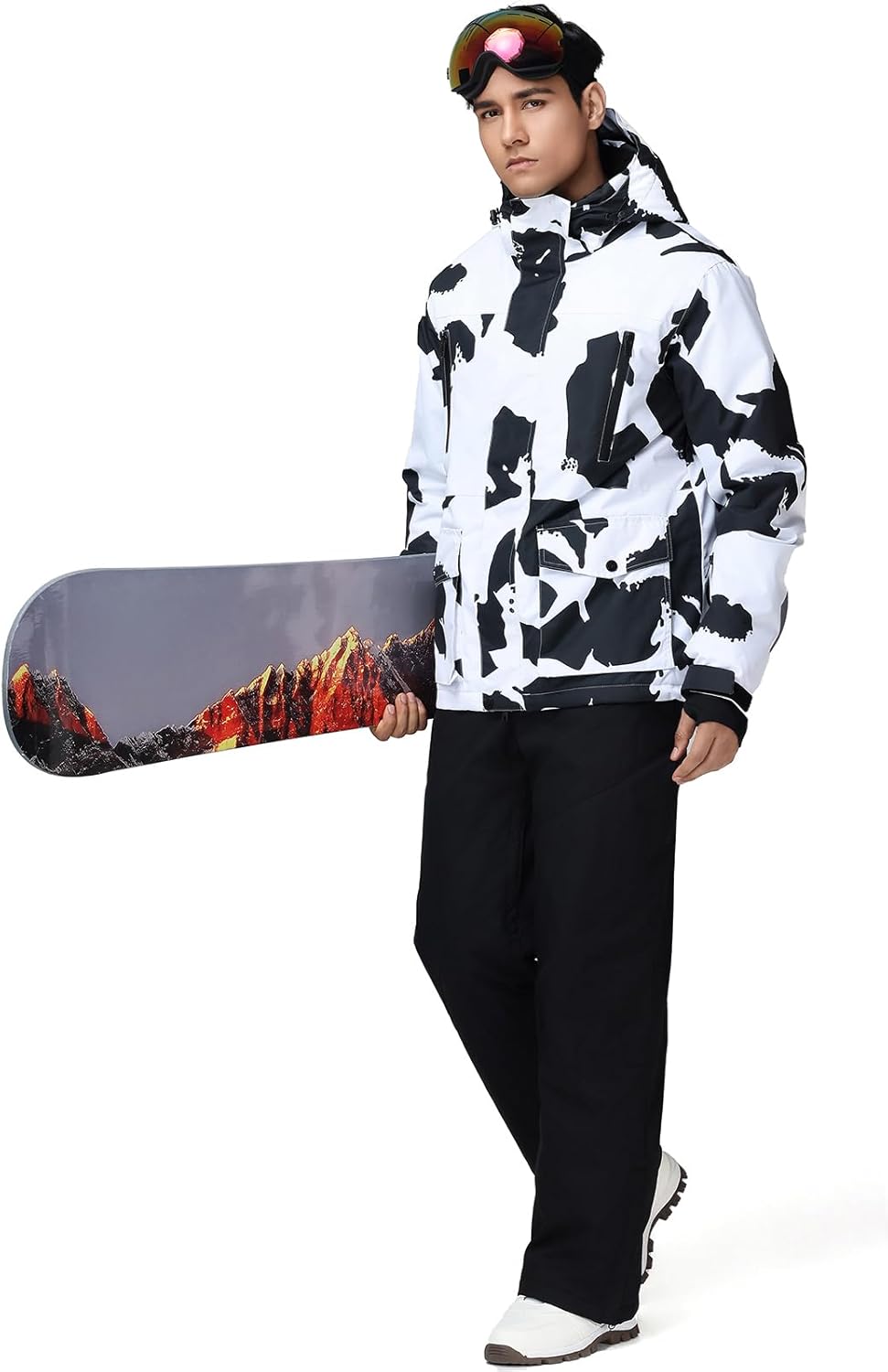 Oymyakon Men Ski Suit Waterproof Snow Suits Snowboard Jacket and Pants Set Winter Outdoor Windproof Warm Two Piece Snowsuits - Image 5