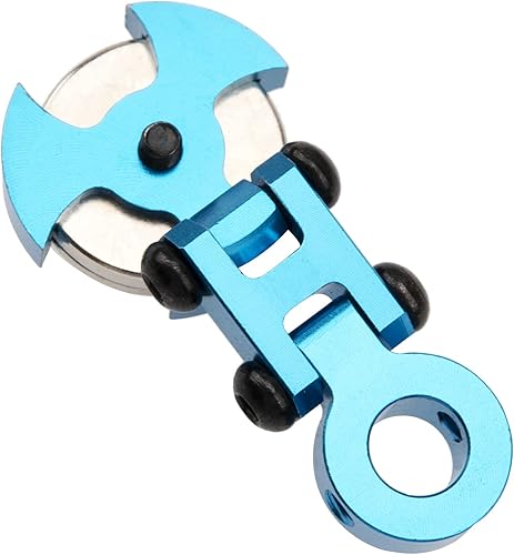 Miniatura 2 de ShareGoo - Paquete de 4 piezas de actualización de montaje de poste de metal magnético invisible, compatibles con Axial SCX10 HSP Redcat D90 110 RC