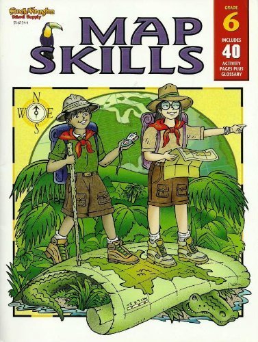 Map Skills Gr 6 Map Skills Sch Supply Steck Vaughn Company 61bbA5VF RL 
