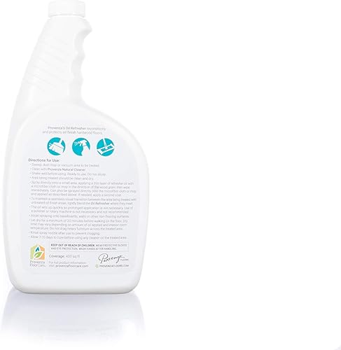 Miniatura 4 de Actualizador de aceite de mantenimiento universal para suelos de madera con acabado de aceite, 32 oz