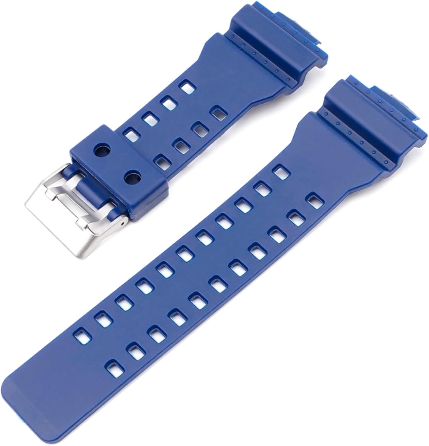 Natural Resin Strap Compatible with Casio GD120/GA-100/GA-110/GA-100C Men's 16mm Watch Band Replacement