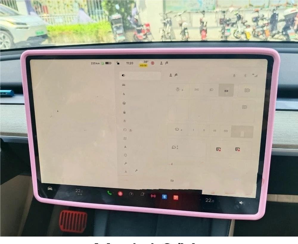 Für Tesla Für Model 3 Y Displayrahmenschutz