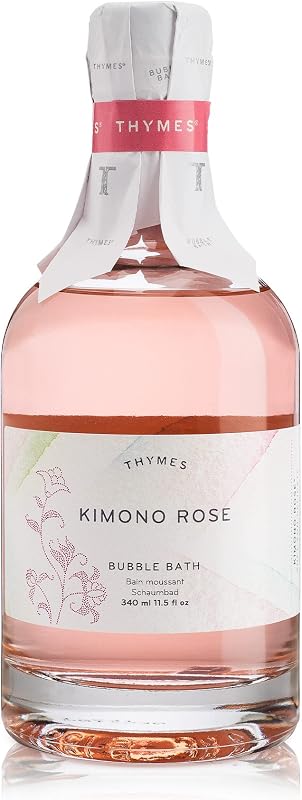 Espuma para banho Thymes Kimono Rose, 340 mL