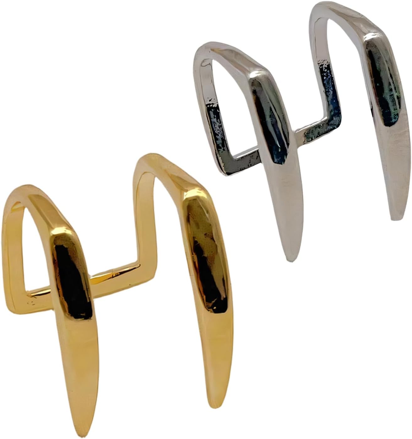 Cool Snake Fang Lip Jewelry Hip-hop Copper Clip Jewelry Accessories Suitable for Rave Event and Cosplay Looks Copper Lip Accessory