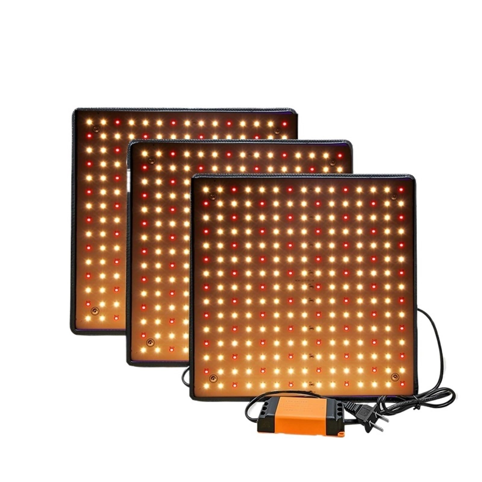 Lampada per Piante, Indoor Coltiva La Luce 1000W Spettro Completo Phytolamp for Le Piante Phyto Lampada for Gow Tenda Box Piante Lampada Piantine Crescita Fioritura(3pcs warm white)