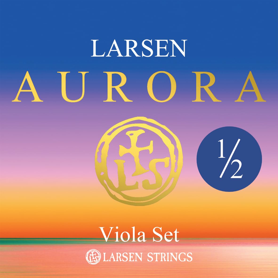 LARSEN STRINGS Aurora set di corde per viola Medium 1/2