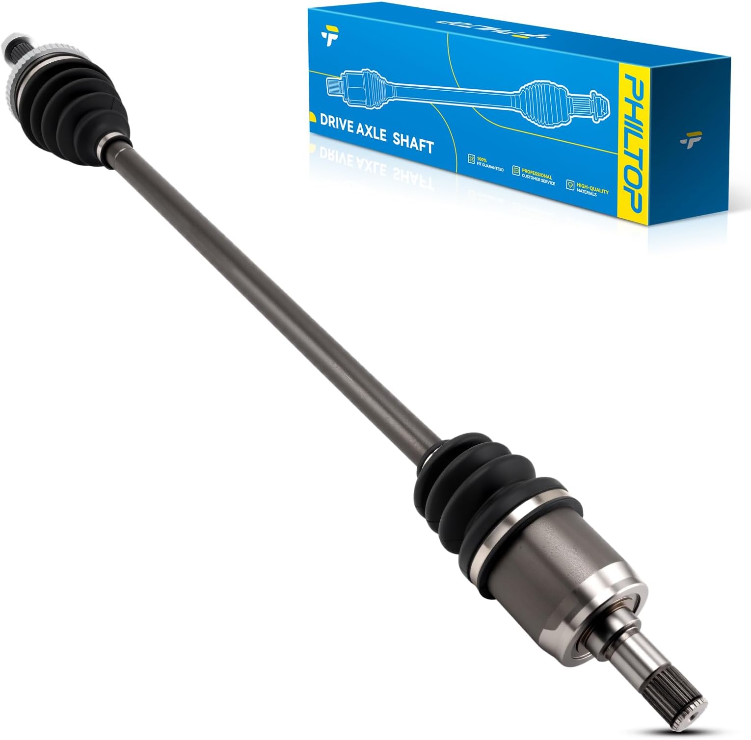 PHILTOP Front Left CV Axle for Honda Civic 2001-2005, 66-4191 CV Axle Shaft 1 PCS