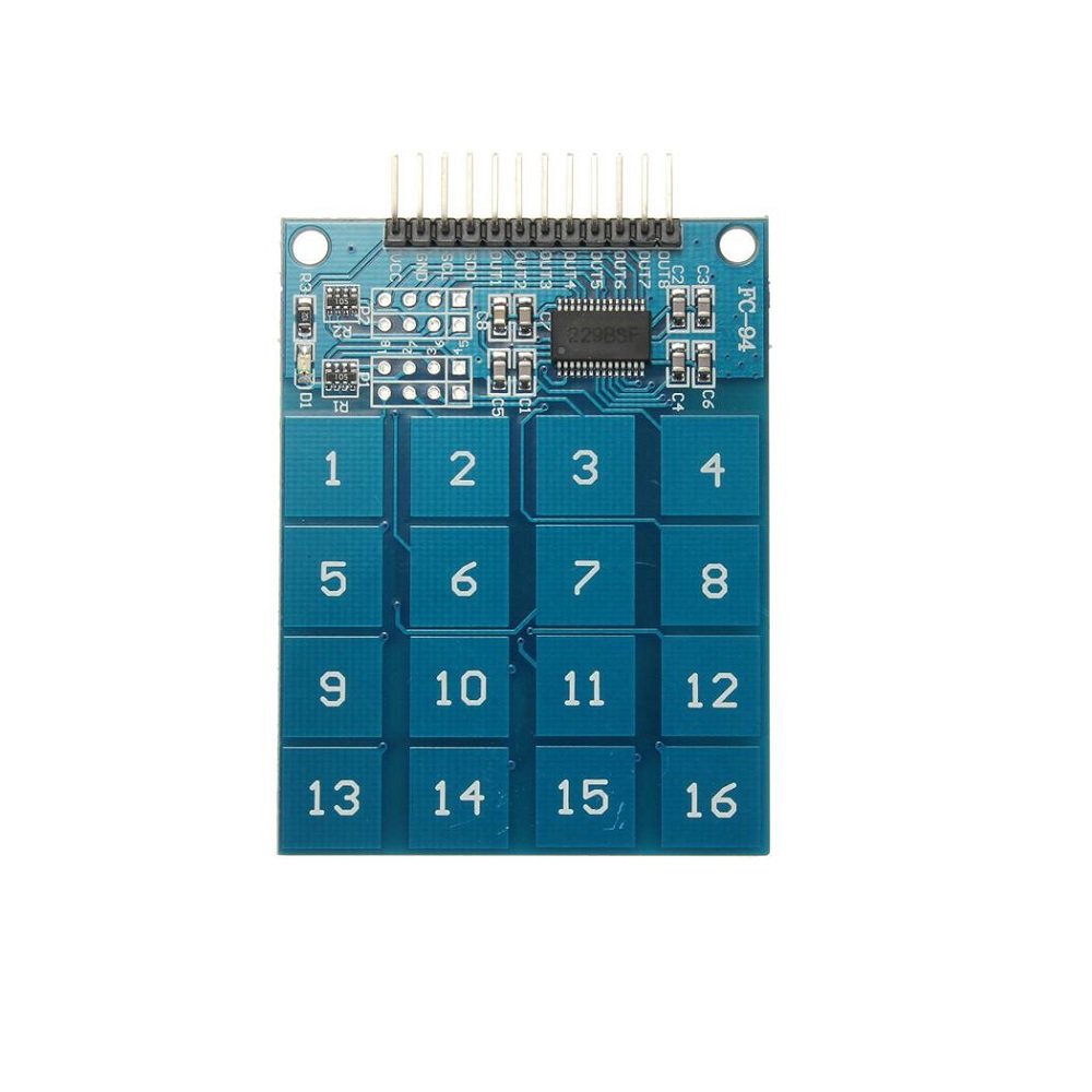 xcluma Ttp229 16 Channel Digital Capacitive Touch Sensor For Arduino (B072TDP6G3) Amazon Price History, Amazon Price Tracker