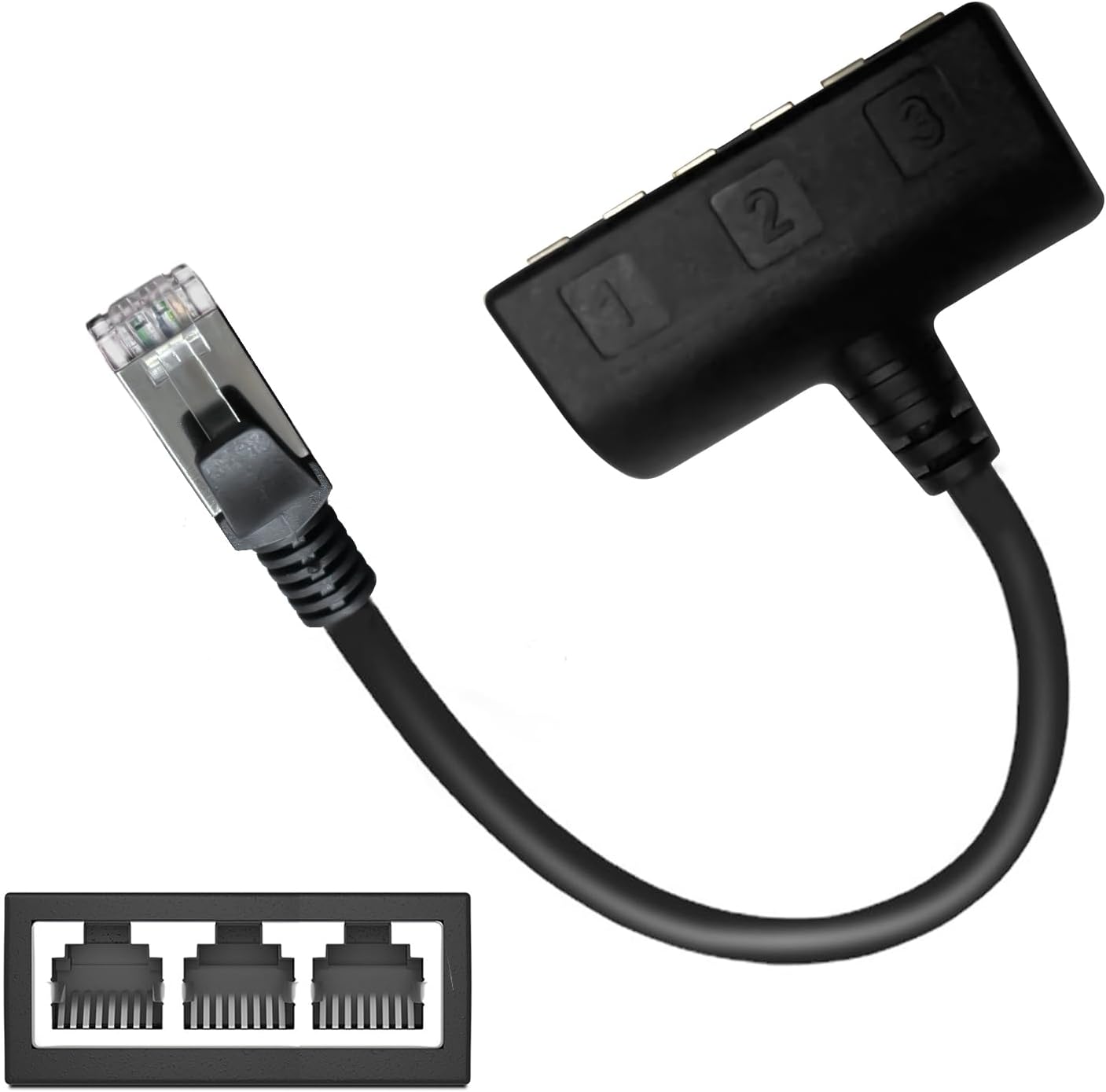 Répartiteur Ethernet RJ45 1 à 2, Répartiteur Ethernet RJ45 1000 Mbps