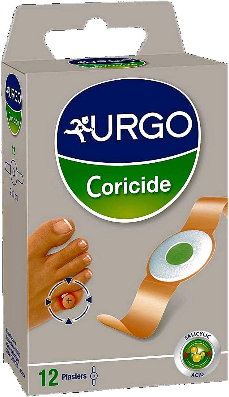 URGO CORICIDE Complete Action ON CALLUSES and Soft Corns 12pcs