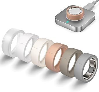 6 Pack Covers Compatible with Oura Ring Gen 4/4 Ceramic/Oura Ring Gen 3
