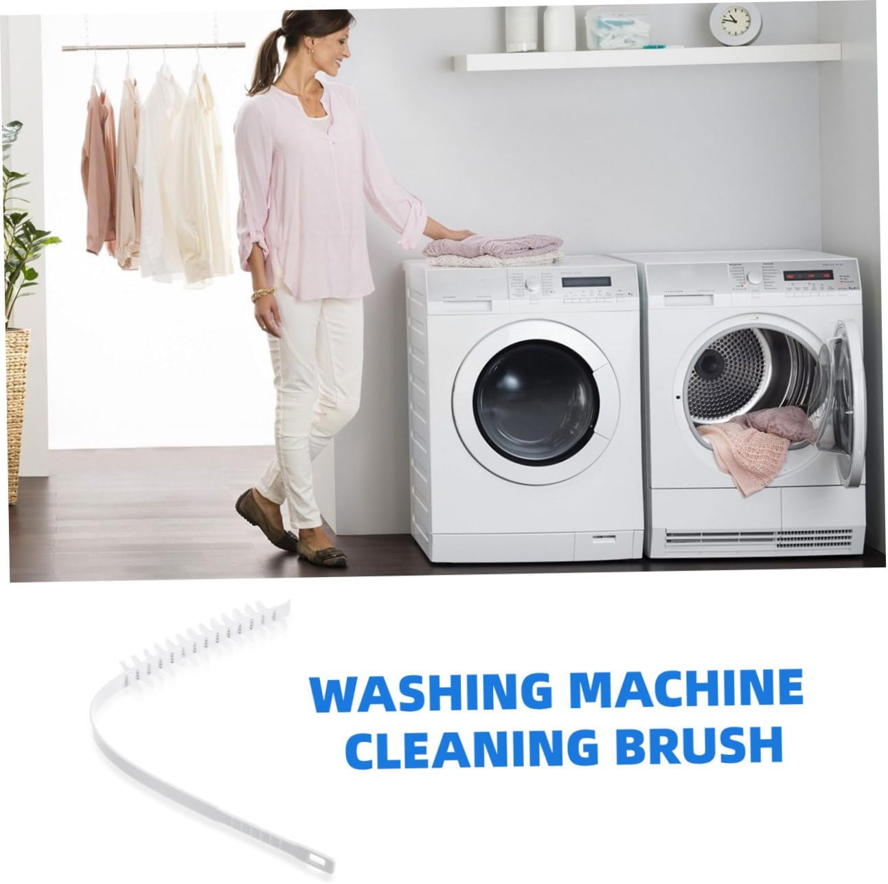 Washing Machine Brush Washing Machine Cleaner Soft Bristle Cleaning Brush