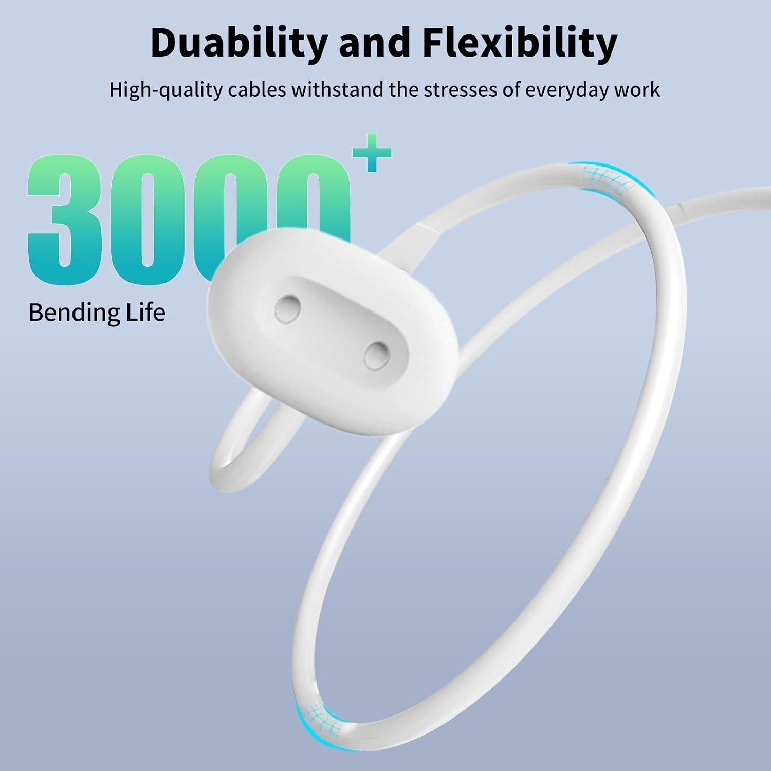 Charger for Google Pixel Watch 5 41MM/45MM Charging USC+USB Portable Magnetic Charging Cable-White image 5