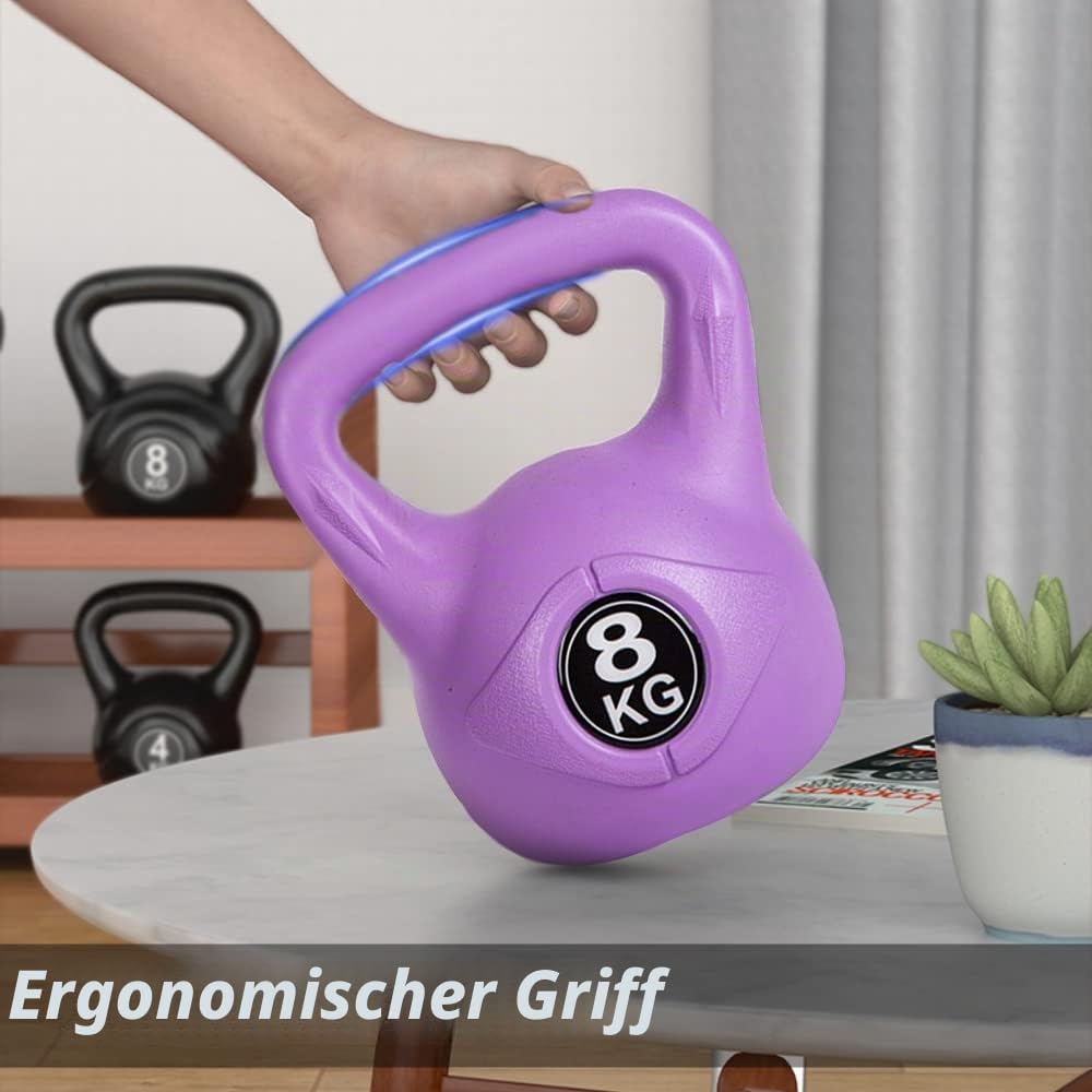MAGIC SELECT Kettlebell-Gewicht mit Ergonomischem Griff, Kettlebell-Hantel für Muskeltraining zu Hause und im Fitnessstudio.