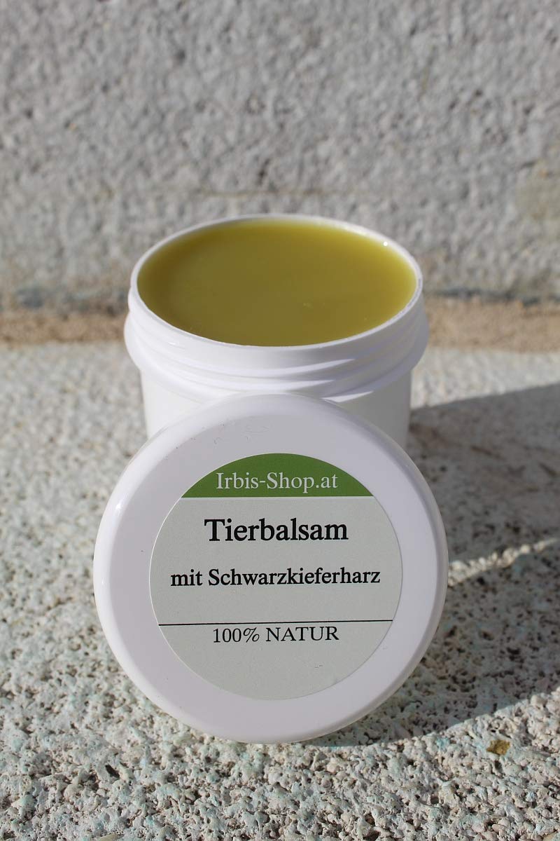 Harzbalsam Für Tiere Mit Schwarzkieferharz | 100 Ml Tierpflegebalsam | Hautfeuchtigkeitscreme