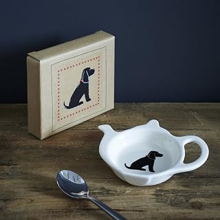 Sweet William - Taza de té, forma de tetera, color negro
