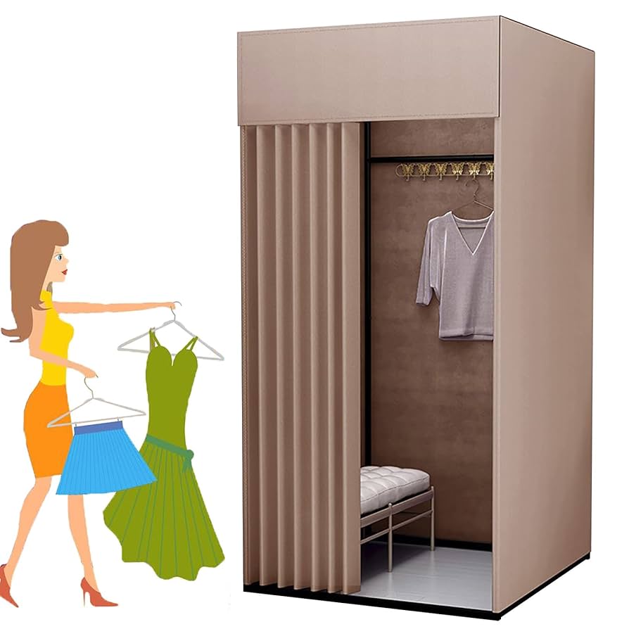 Amazon｜ポータブル衣料品店試着室、臨時更衣室、ロッカールーム