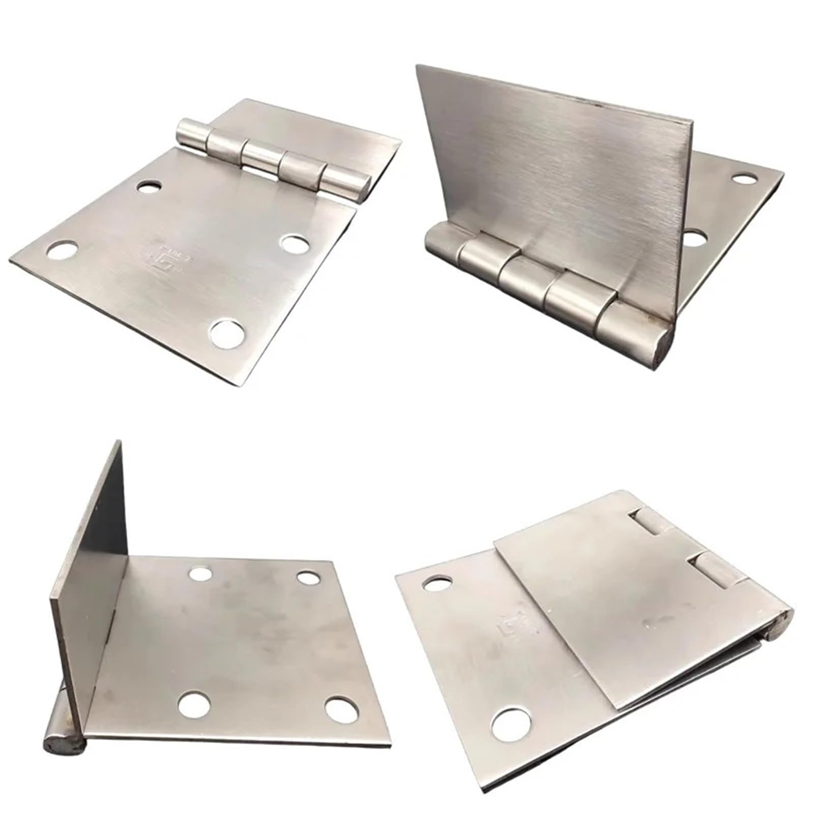 Heavy Duty Widened Thickened Surface-Mount Hinges with Holes Corrosion 1Pcs