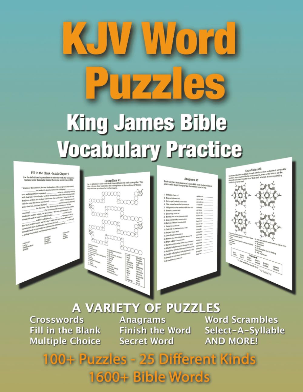 KJV Word Puzzles: King James Bible Vocabulary Practice