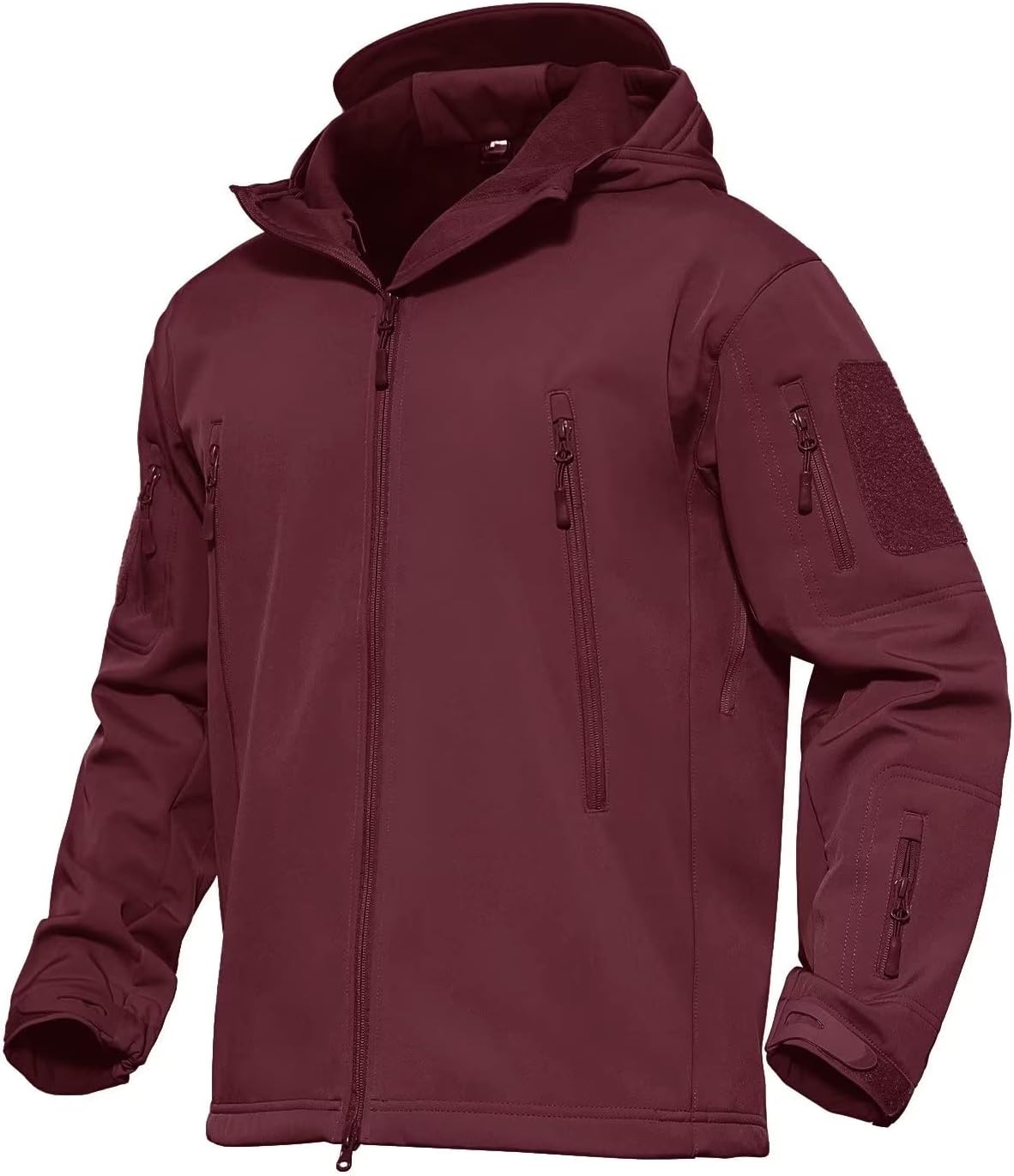 MAGCOMSEN Men's Jacket Tactical Performance Waterproof Softshell Jackets Fleece Lined Ski Snow Winter Windbreaker