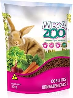 Ração MegaZoo - Coelhos Ornamentais 1,2kg