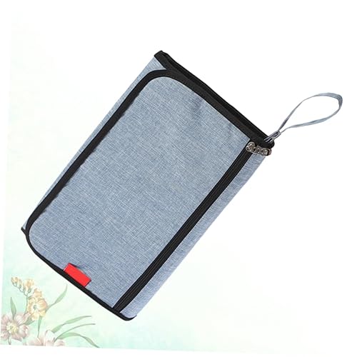 Miniatura 8 de Yardwe Portable Foldable Diaper Changing Pad Compact Mat for Newborns Travel Use Blue