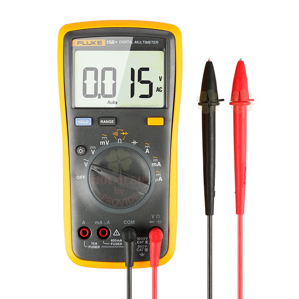 FLUKE 15B+ 4000 Counts AC/DC Voltage,Current,Capacitance,Ohm Auto