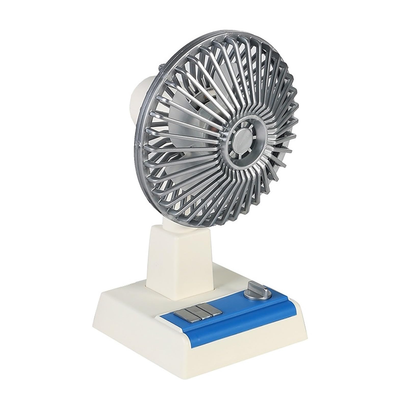 Ventilador ABS eléctrico vintage para refrescar tu sala de estar o despacho clásico