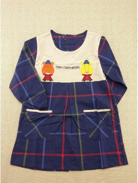 Amazon Co Jp 保育士 キャラクター 割烹着 ルルロロ Tiny Twin Bears ホーム キッチン